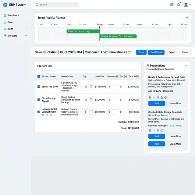 Odoo 19 CRM and Sales