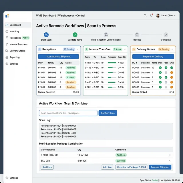 Odoo 19 Inventory and WMS